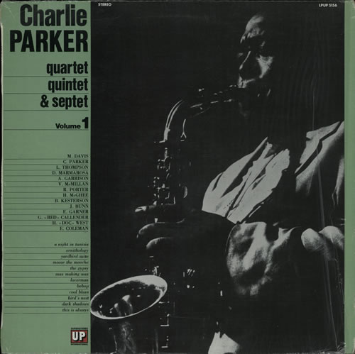 Charlie Parker Volumes 1 - 3 3-LP vinyl record set (Triple LP Album) Italian CIK3LVO581834
