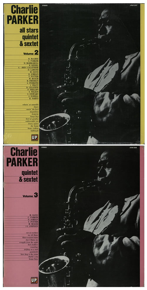Charlie Parker Volumes 1 - 3 3-LP vinyl record set (Triple LP Album) Italian CIK3LVO581834