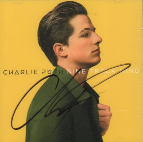 Charlie Puth Nine Track Mind - Autographed CD album (CDLP) UK I0ACDNI662036