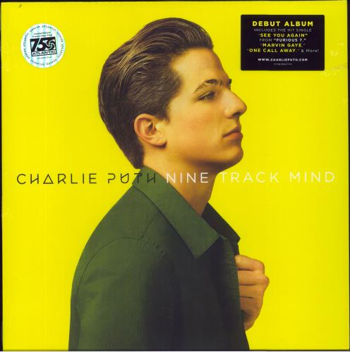 Charlie Puth Nine Track Mind - Clear Vinyl vinyl LP album (LP record) UK I0ALPNI823696