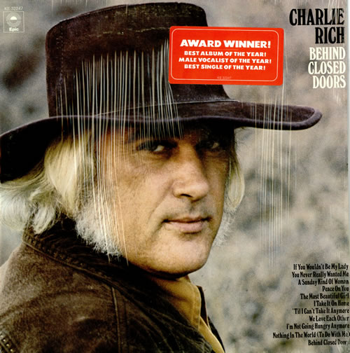 Charlie Rich Behind Closed Doors vinyl LP album (LP record) US CB3LPBE457613