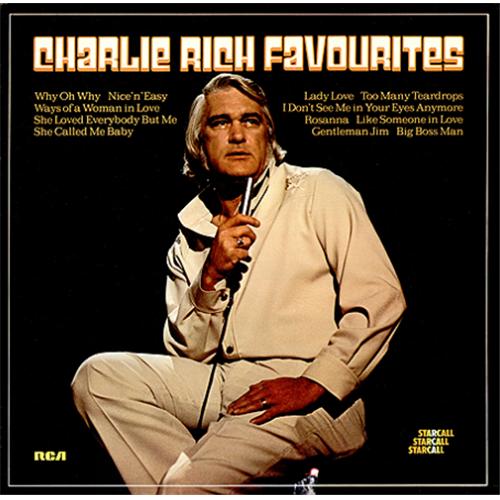 Charlie Rich Favourites vinyl LP album (LP record) UK CB3LPFA418338