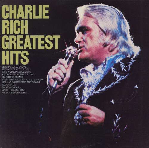 Charlie Rich Greatest Hits vinyl LP album (LP record) UK CB3LPGR418332