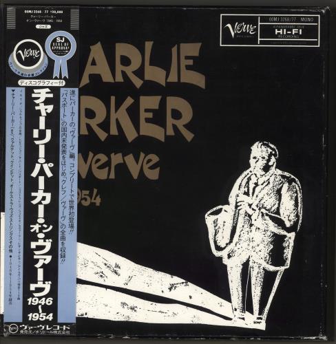 Charlie Parker Charlie Parker On Verve 1946-1954 Vinyl Box Set Japanese CIKVXCH716994