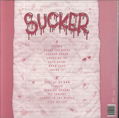 Charli XCX Sucker US vinyl LP album (LP record) (843996)