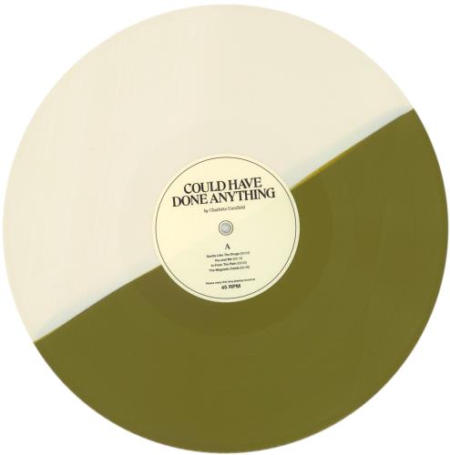 Charlotte Cornfield Could Have Done Anything - Gold & Cream Split Vinyl vinyl LP album (LP record) US 9JOLPCO871460