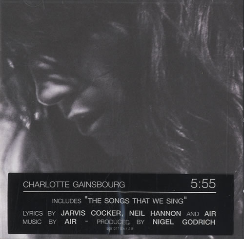 Charlotte Gainsbourg 5:55 - Five Fifty Five CD album (CDLP) UK CGBCDFI371096