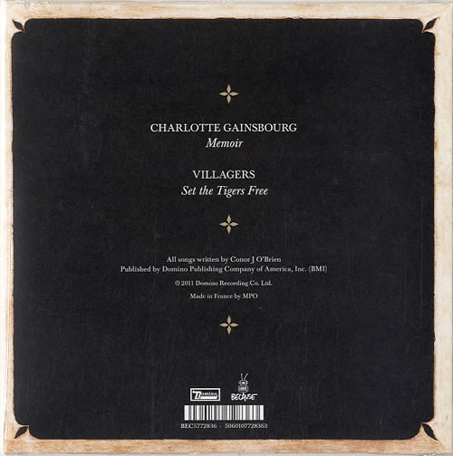 Charlotte Gainsbourg Memoir 7" vinyl single (7 inch record / 45) French CGB07ME619575