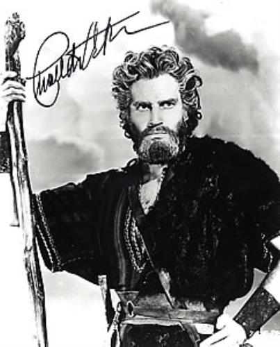 Charlton Heston Ten Commandments - Autographed photograph US CH2PHTE262687