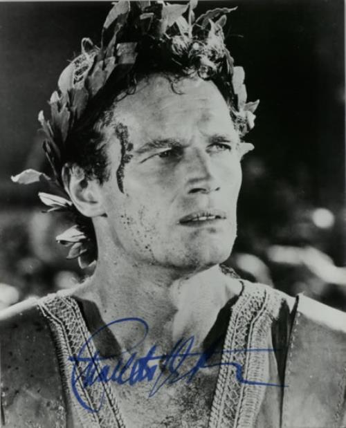 Charlton Heston The Winner photograph UK CH2PHTH603289