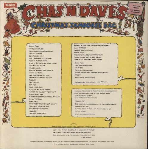 Chas & Dave Christmas Jamboree Bag vinyl LP album (LP record) UK C+DLPCH331311