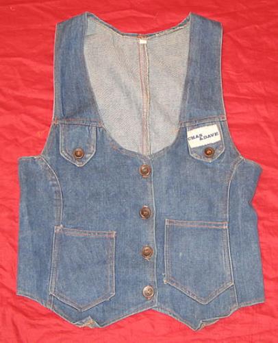 Chas & Dave Denim Waistcoat clothing UK C+DMCDE387852