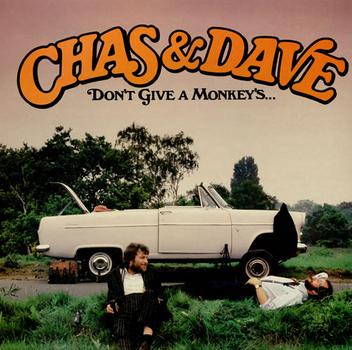 Chas & Dave Don't Give A Monkey's + Live EP vinyl LP album (LP record) UK C+DLPDO458533