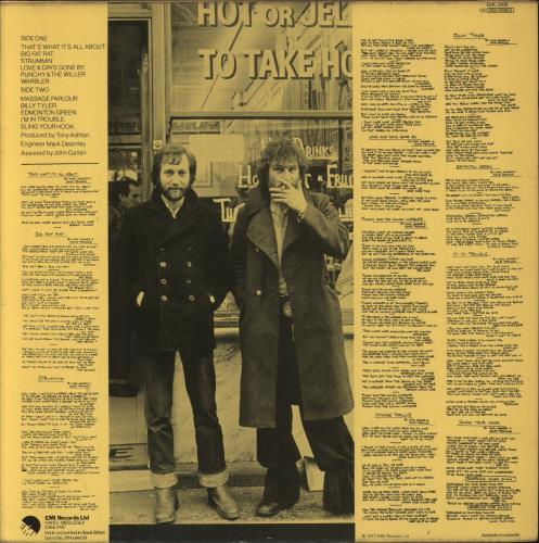 Chas & Dave Rockney vinyl LP album (LP record) UK C+DLPRO458529