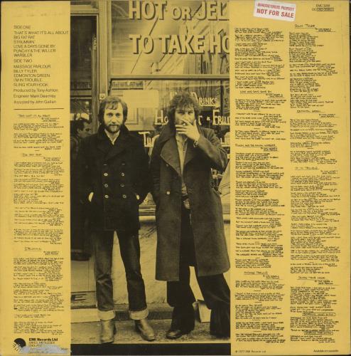 Chas & Dave Rockney vinyl LP album (LP record) UK C+DLPRO890642