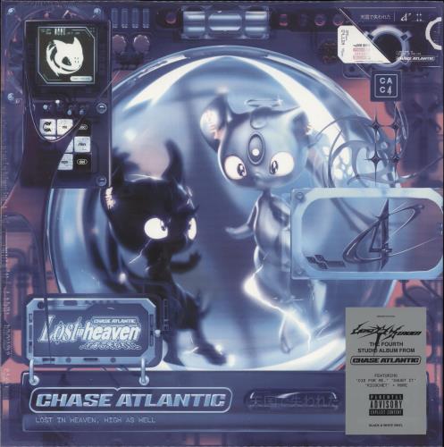 Chase Atlantic Lost in Heaven - Black & Cream Vinyl + Autographed Art Card - Sealed vinyl LP album (LP record) US 8IDLPLO873571