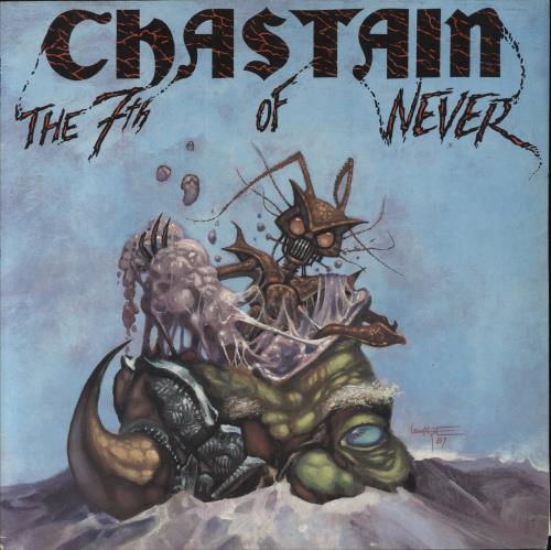 Chastain The 7th Of Never vinyl LP album (LP record) French C1CLPTH857015