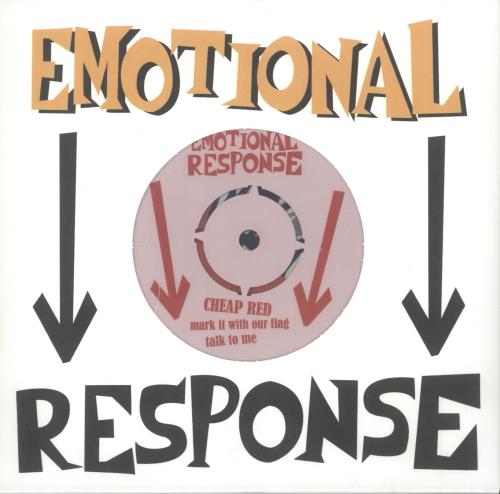 Cheap Red Butterfly - Marbled Vinyl 7" vinyl single (7 inch record / 45) US 0IF07BU729009