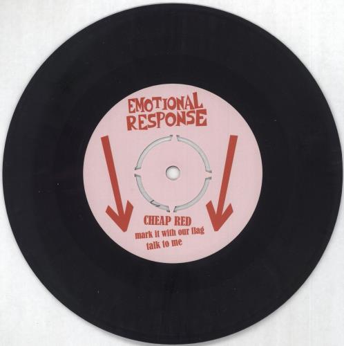 Cheap Red Butterfly - Marbled Vinyl 7" vinyl single (7 inch record / 45) US 0IF07BU729009