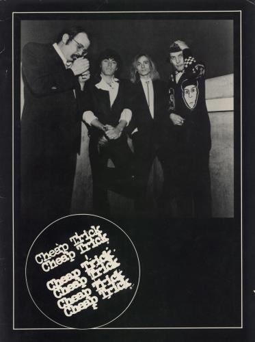 Cheap Trick 1979 World Tour + 2 ticket stubs tour programme UK CHPTRWO785806