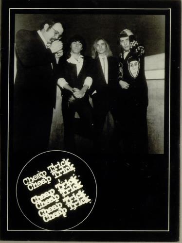 Cheap Trick 1979 World Tour tour programme UK CHPTRWO169796