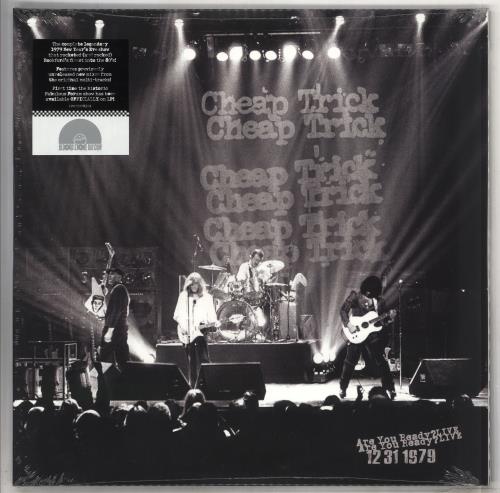 Cheap Trick Are You Ready? LIVE 12/31/1979 - RSD BF19 - Sealed 2-LP vinyl record set (Double LP Album) UK CHP2LAR734519