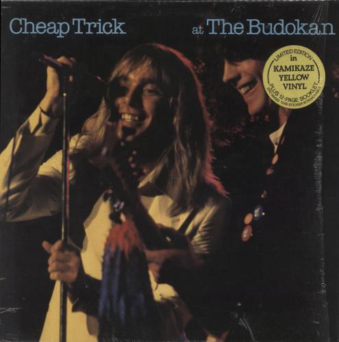 Cheap Trick At The Budokan - Yellow Vinyl - Complete vinyl LP album (LP record) UK CHPLPAT864597
