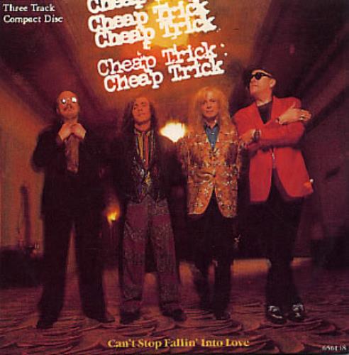 Cheap Trick Can't Stop Fallin' Into Love CD single (CD5 / 5") UK CHPC5CA21000