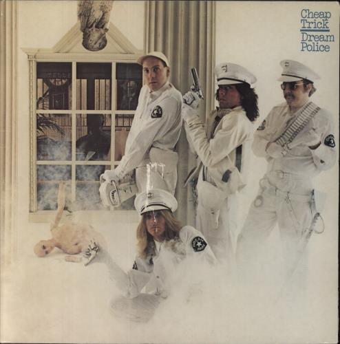 Cheap Trick Dream Police vinyl LP album (LP record) UK CHPLPDR216826