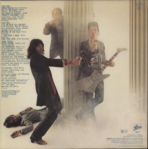 Cheap Trick Dream Police vinyl LP album (LP record) UK CHPLPDR216826