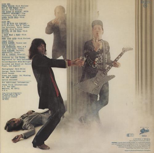 Cheap Trick Dream Police vinyl LP album (LP record) UK CHPLPDR465669