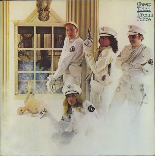 Cheap Trick Dream Police vinyl LP album (LP record) Dutch CHPLPDR666584