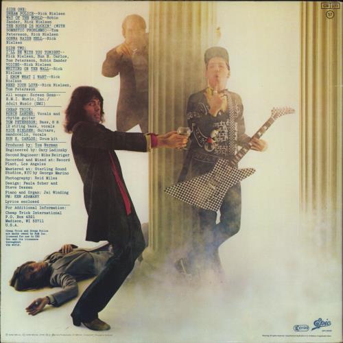 Cheap Trick Dream Police vinyl LP album (LP record) Dutch CHPLPDR666584