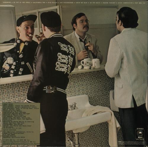 Cheap Trick Heaven Tonight vinyl LP album (LP record) UK CHPLPHE863791