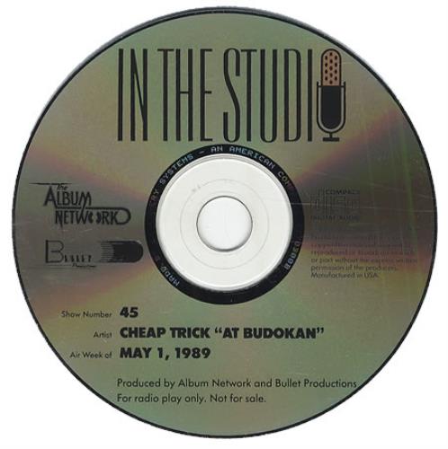 Cheap Trick In The Studio - Live At Budokan CD album (CDLP) US CHPCDIN190706