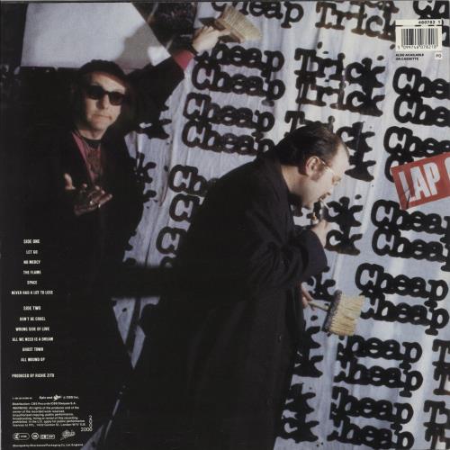 Cheap Trick Lap Of Luxury vinyl LP album (LP record) UK CHPLPLA666565