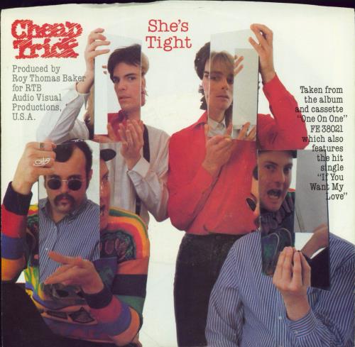 Cheap Trick She's Tight 7" vinyl single (7 inch record / 45) US CHP07SH771814