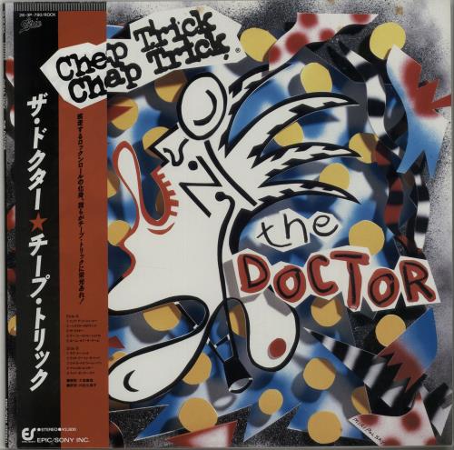Cheap Trick The Doctor vinyl LP album (LP record) Japanese CHPLPTH647048