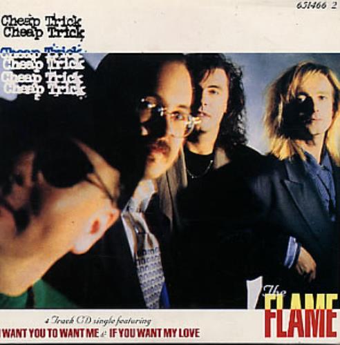 Cheap Trick The Flame CD single (CD5 / 5") German CHPC5TH103709