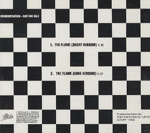 Cheap Trick The Flame CD single (CD5 / 5") US CHPC5TH324718