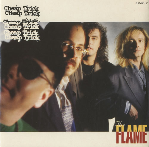 Cheap Trick The Flame 7" vinyl single (7 inch record / 45) UK CHP07TH567563
