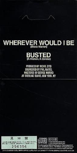 Cheap Trick Wherever Would I Be 3" CD single (CD3) Japanese CHPC3WH135726