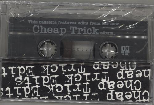 Cheap Trick Woke Up With A Monster - Sampler cassette single US CHPCMWO454539