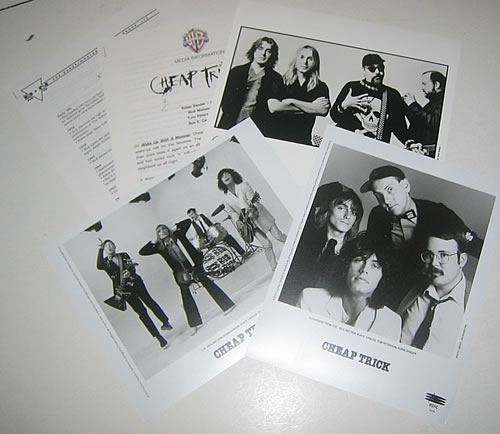 Cheap Trick Woke Up With A Monster media press pack US CHPPPWO336056