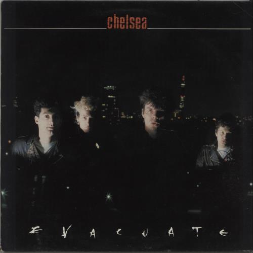 Chelsea Evacuate vinyl LP album (LP record) UK CSALPEV665865