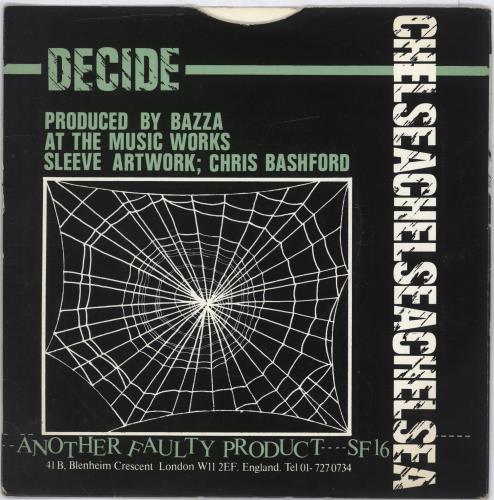 Chelsea No Escape 7" vinyl single (7 inch record / 45) UK CSA07NO275300