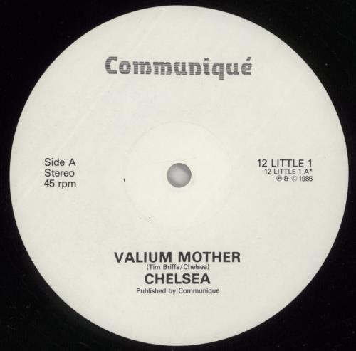 Chelsea Valium Mother 12" vinyl single (12 inch record / Maxi-single) UK CSA12VA867329