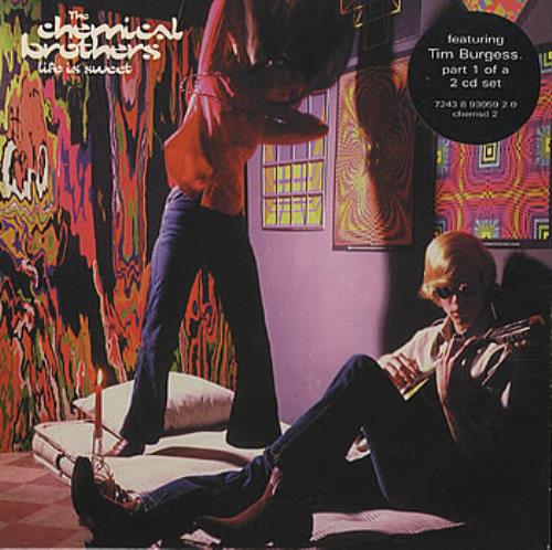 Chemical Brothers Life Is Sweet CD single (CD5 / 5") UK CCBC5LI162024