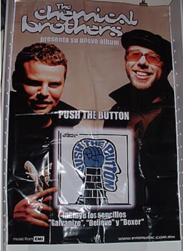 Chemical Brothers Push The Button display Mexican CCBDIPU323953