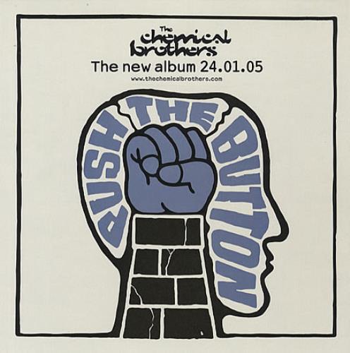 Chemical Brothers Push The Button/Galvanize display UK CCBDIPU325550